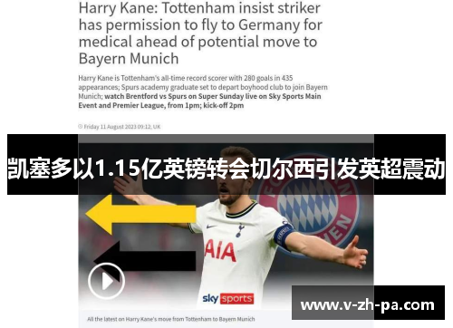 凯塞多以1.15亿英镑转会切尔西引发英超震动